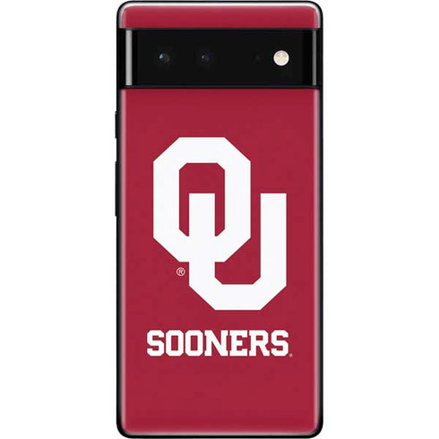 University of Oklahoma Sooners Red Google Pixel 6 Skin